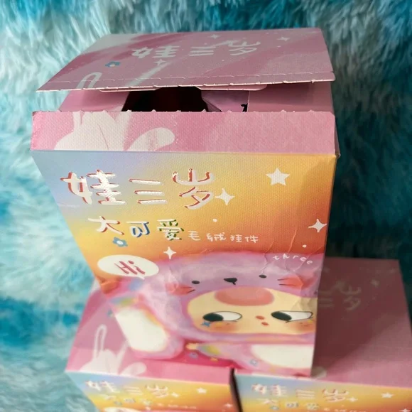 BUNDLE OF THREE BABY THREE BIG CUTE PLUSH PENDANT BLIND BOX - Picture 2 of 9